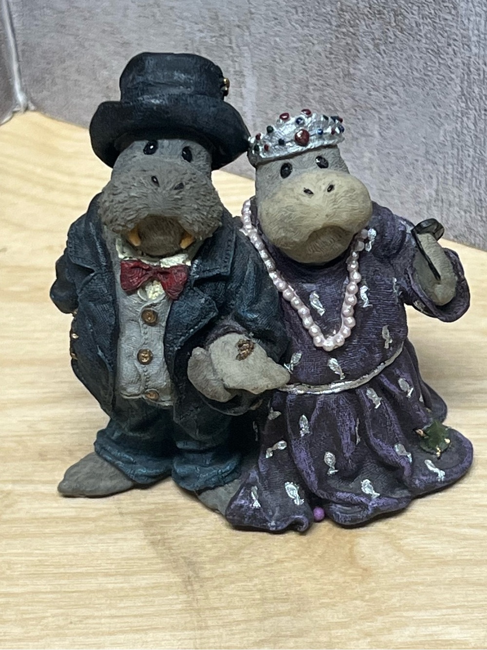 Boyd's Bears: Sir Wilfred & Bertha Blubberton Figurine